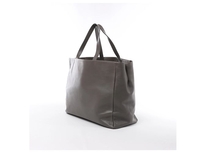 Autre Marque Borsa a tracolla Vorisse in pelle Saint Laurent Paris Grigio 314252 - vista 2