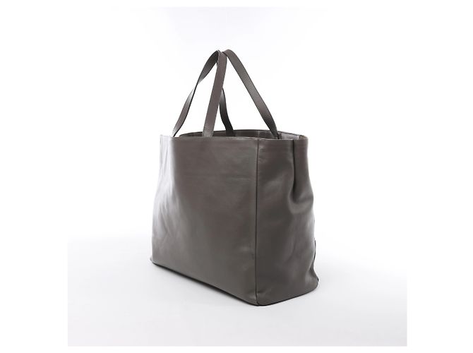 Autre Marque Borsa a tracolla Vorisse in pelle Saint Laurent Paris Grigio 314252 - vista 3