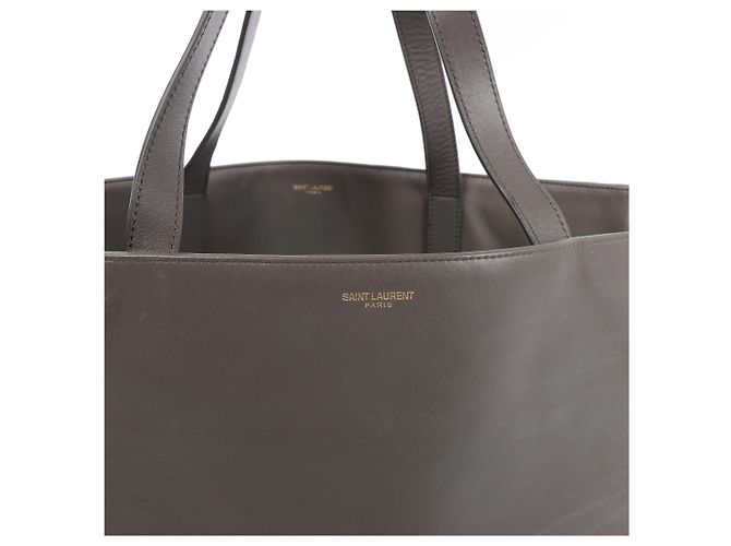 Autre Marque Borsa a tracolla Vorisse in pelle Saint Laurent Paris Grigio 314252 - vista 6