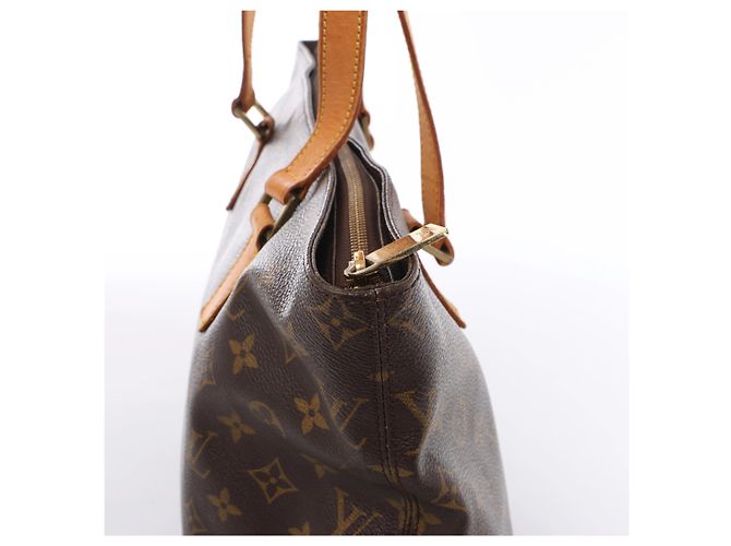 Bolso de hombro Louis Vuitton Cabas Mezzo Monogram en marrón M51151 - vista 4