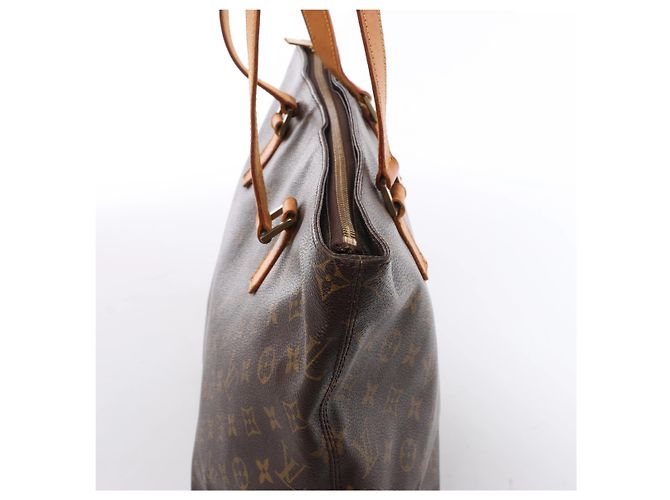Bolso de hombro Louis Vuitton Cabas Mezzo Monogram en marrón M51151 - vista 5