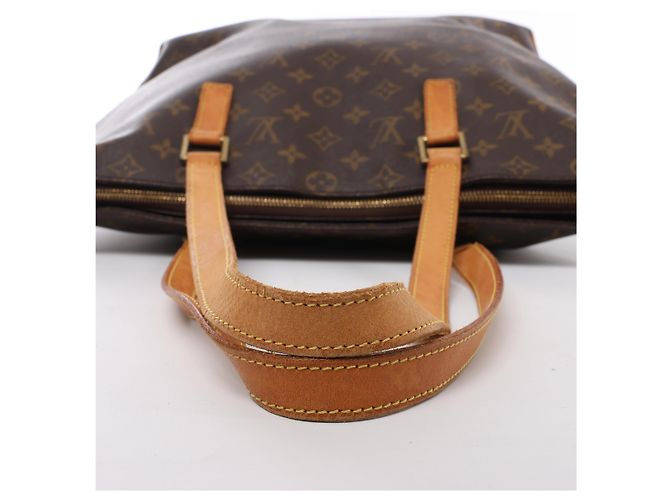 Bolso de hombro Louis Vuitton Cabas Mezzo Monogram en marrón M51151 - vista 6