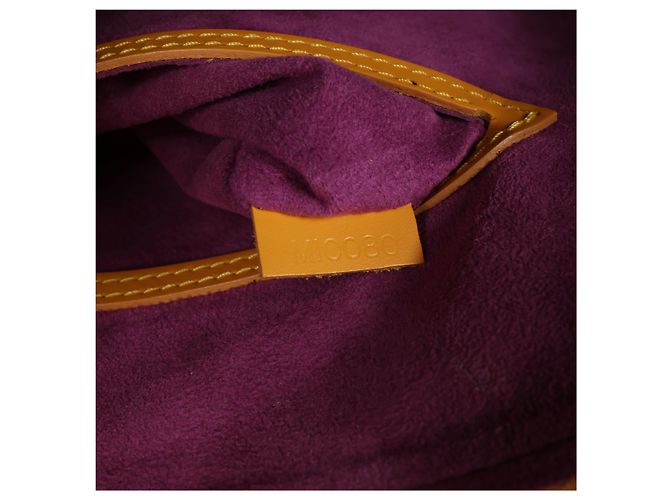Louis Vuitton Alma Handtasche aus Epi-Leder in Gelb M52149 - Ansicht 13