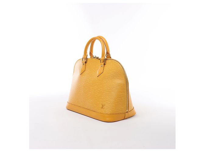 Louis Vuitton Alma Handtasche aus Epi-Leder in Gelb M52149 - Ansicht 2
