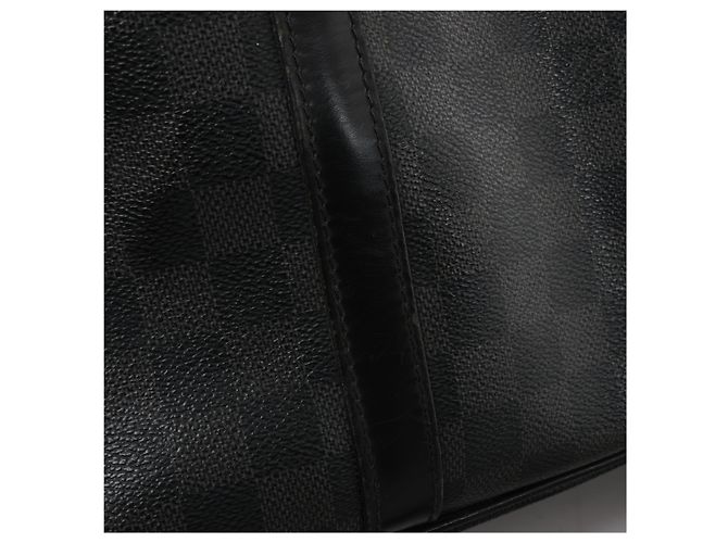 Borsa a mano 2Way Louis Vuitton Tadao PM Damier Graphite in Nero N41259 - vista 12