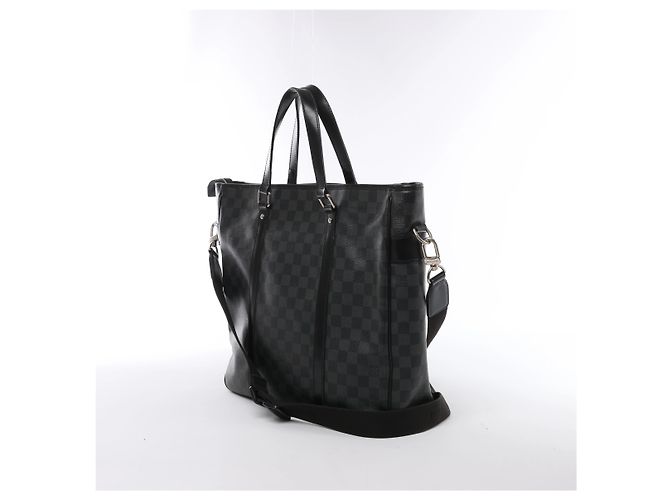 Borsa a mano 2Way Louis Vuitton Tadao PM Damier Graphite in Nero N41259 - vista 2