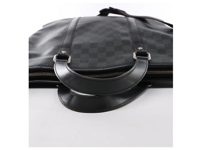 Borsa a mano 2Way Louis Vuitton Tadao PM Damier Graphite in Nero N41259 - vista 6