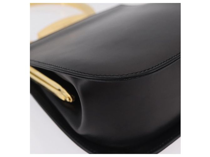 Salvatore Ferragamo Borsa Jerrillo Pelle Nera - vista 10