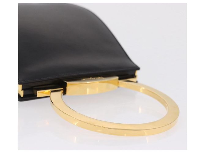 Salvatore Ferragamo Borsa Jerrillo Pelle Nera - vista 7