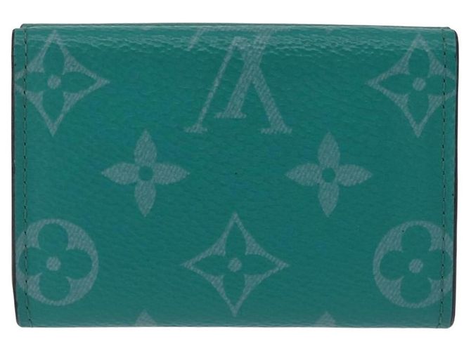 Louis Vuitton Cartera Monogram Discovery Tiger Lama Verde - vista 3