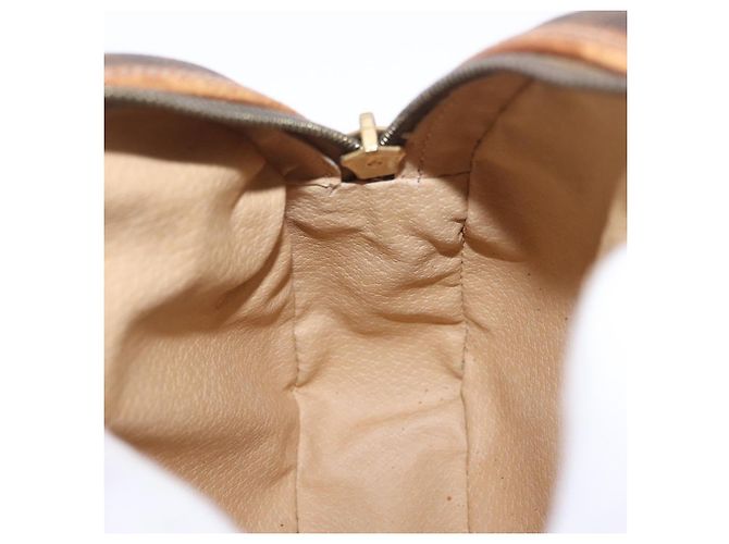Céline Sac à épaule cercle Macadam PVC et Cuir Marron - vue 19