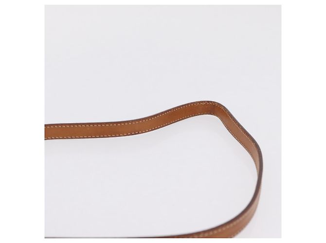 Céline Sac à épaule cercle Macadam PVC et Cuir Marron - vue 8