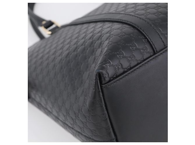 Borsa Gucci Guccissima Micro GG Nero - vista 13