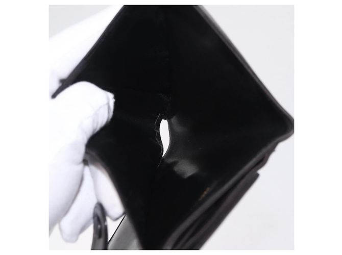 Portefeuille Chanel Coco Mark Cuir Noir - vue 14