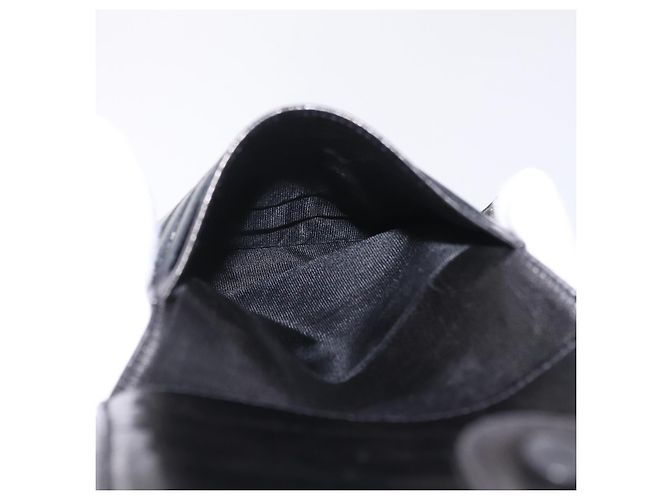Portefeuille Chanel Coco Mark Cuir Noir - vue 15