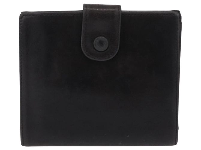 Portefeuille Chanel Coco Mark Cuir Noir - vue 3