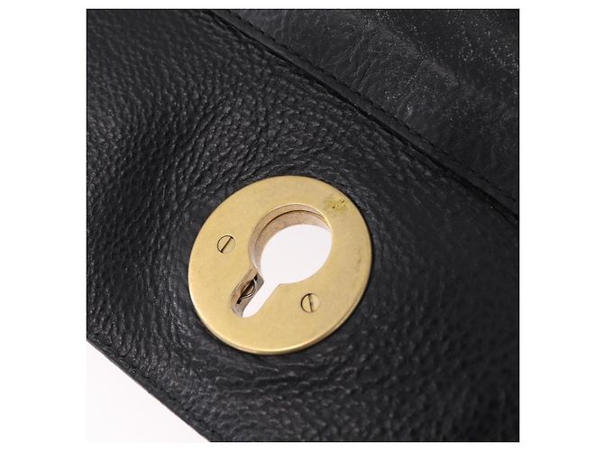 Autre Marque Saint Laurent Muse Two Bolso de Mano Cuero Negro - vista 18