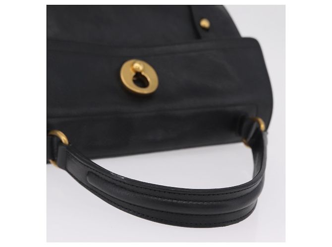 Autre Marque Saint Laurent Muse Two Bolso de Mano Cuero Negro - vista 7