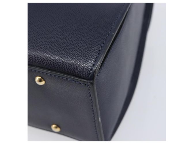 Céline Borsa a mano blu navy - vista 12