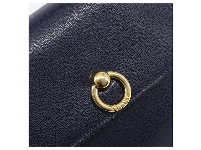 Céline Borsa a mano blu navy - vista 16