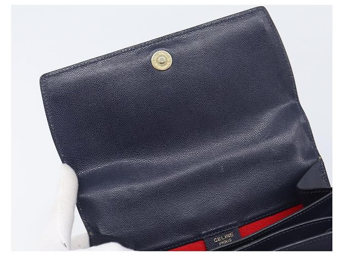 Céline Borsa a mano blu navy - vista 17