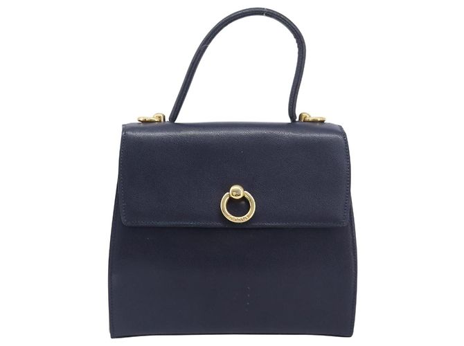 Céline Borsa a mano blu navy - vista 2