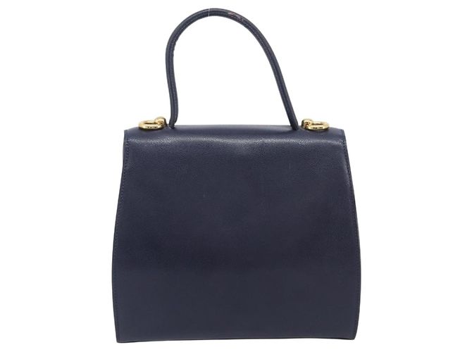 Céline Borsa a mano blu navy - vista 3