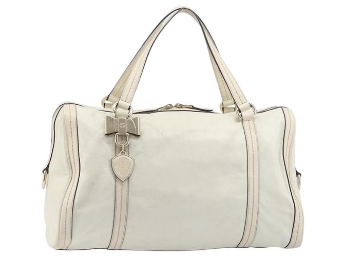 Gucci Duchess Hysteria Borsa Pelle Bianca - vista 2