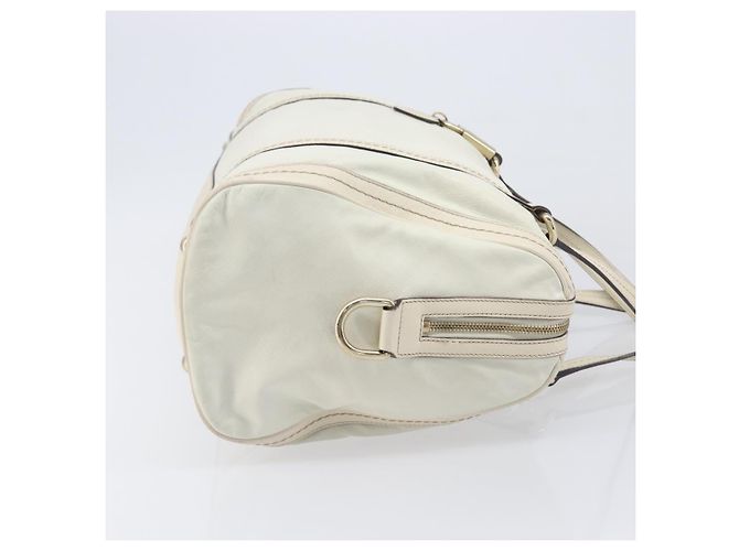 Gucci Duchess Hysteria Borsa Pelle Bianca - vista 5