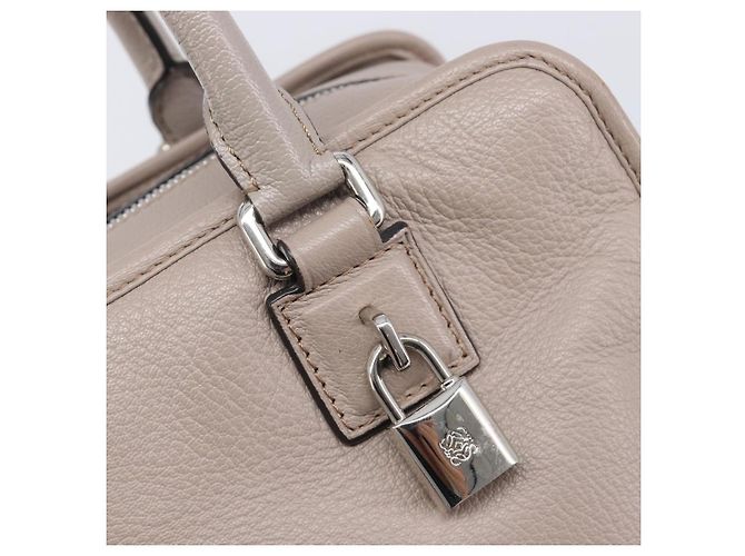 Loewe Amazona 36 Borsa a mano in pelle - Grigio Viola - vista 14