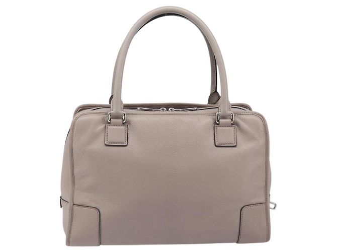 Loewe Amazona 36 Borsa a mano in pelle - Grigio Viola - vista 3