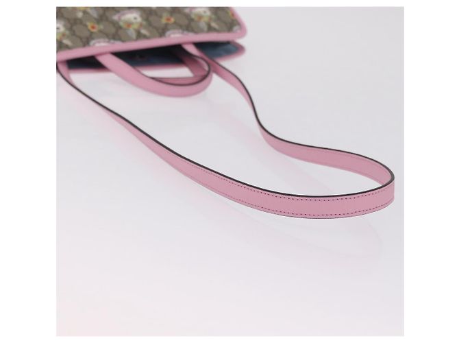 Gucci x Higuchi Yuuko Borsa a mano Rosa GG Supreme - vista 10