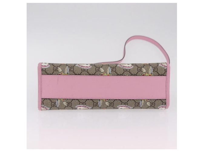 Gucci x Higuchi Yuuko Borsa a mano Rosa GG Supreme - vista 12