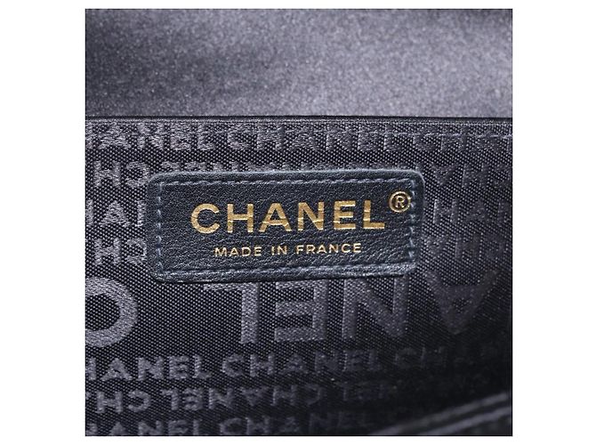 Chanel Borsa a tracolla raso nero - vista 18