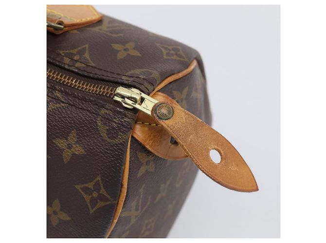 Louis Vuitton Monogram Speedy 25 Borsa a mano M41528 - vista 14