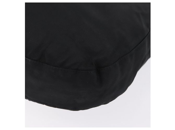 Prada Bolso Nylon Negro Cadena Plástico - vista 13