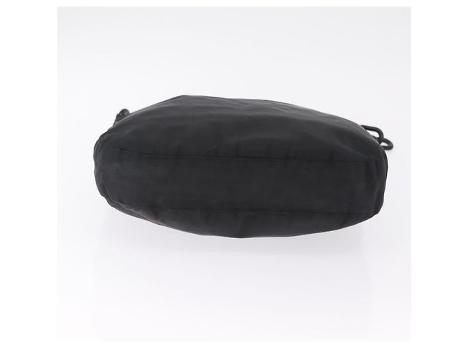 Prada Bolso Nylon Negro Cadena Plástico - vista 9