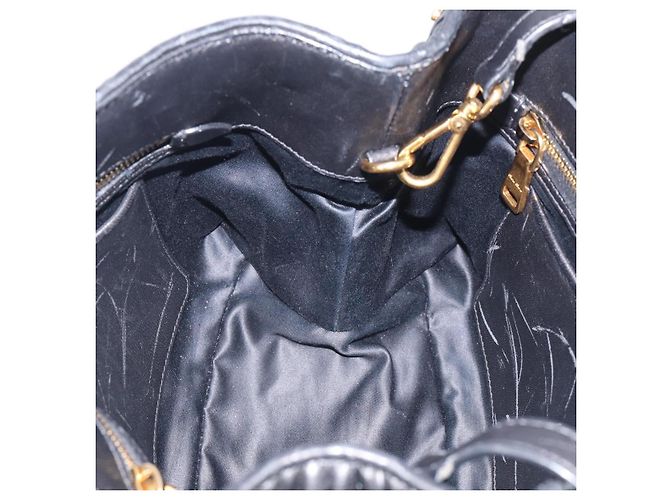 Miu Miu Matelassé Borsa a mano Pelle Nera - vista 20