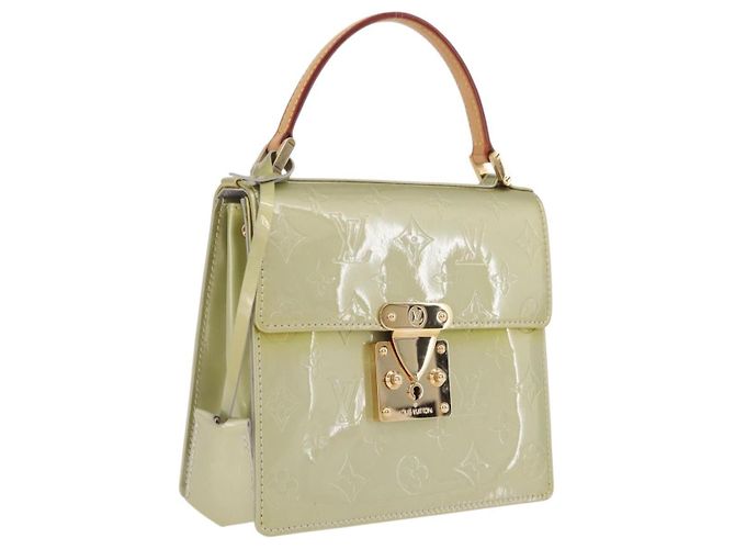 Borsa Louis Vuitton Spring Street Monogram Vernis Gris - vista 2