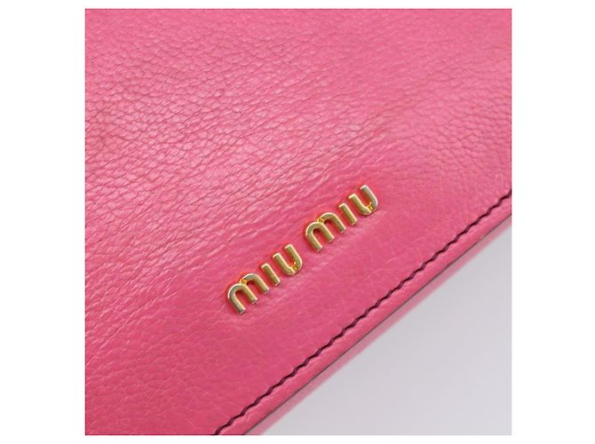 Borsa a tracolla Miu Miu Madras Rosa - vista 16