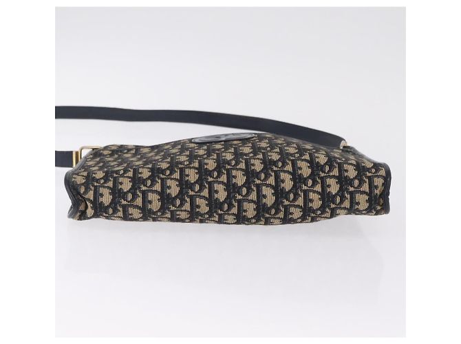 Borsa a tracolla Dior Trotter Tela Navy - vista 13