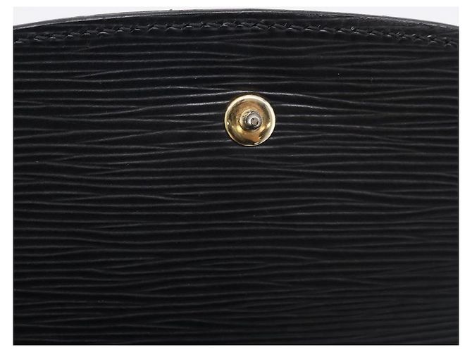 Saint-Cloud Louis Vuitton Epi Saint Cloud GM Shoulder Bag Black Noir - view 20
