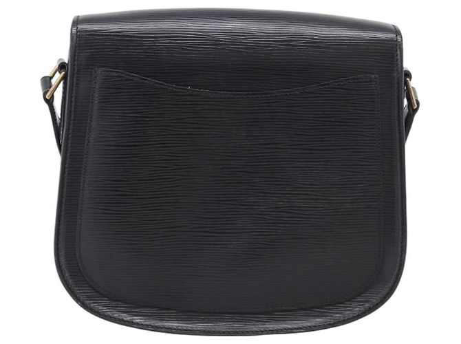Saint-Cloud Louis Vuitton Epi Saint Cloud GM Shoulder Bag Black Noir - view 3