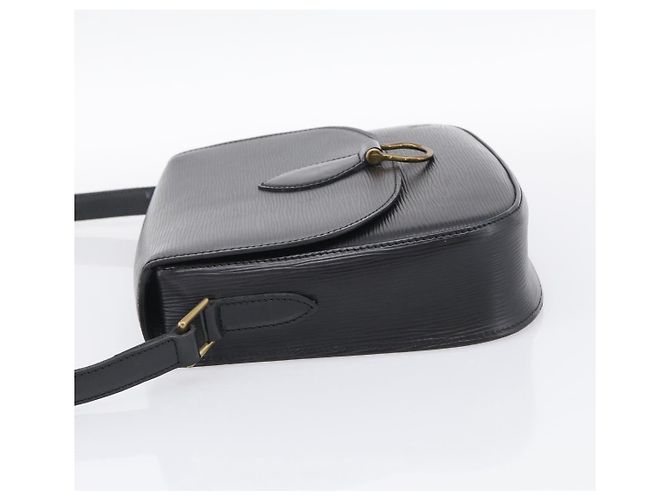 Saint-Cloud Louis Vuitton Epi Saint Cloud GM Shoulder Bag Black Noir - view 4