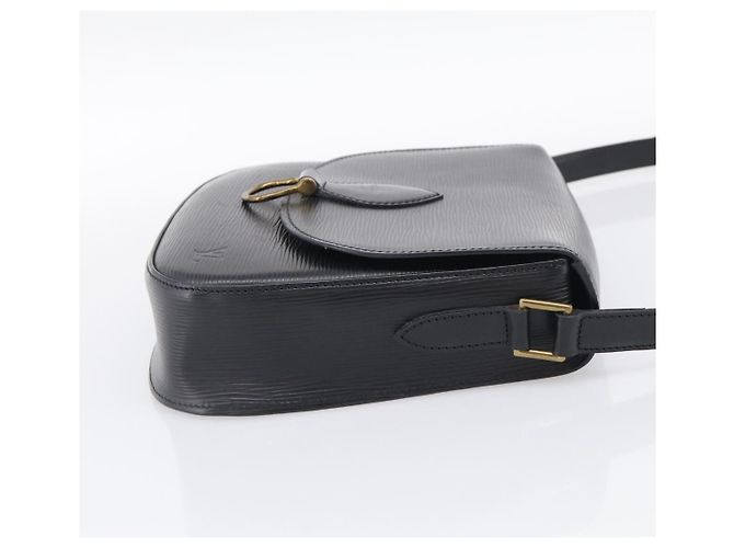 Saint-Cloud Louis Vuitton Epi Saint Cloud GM Shoulder Bag Black Noir - view 5