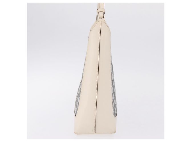 Gucci Jackie Borsa a spalla GG Canvas Grigio Argento - vista 4