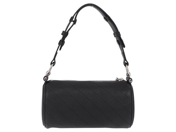 Gucci Blondy borsa a spalla pelle nera - vista 3