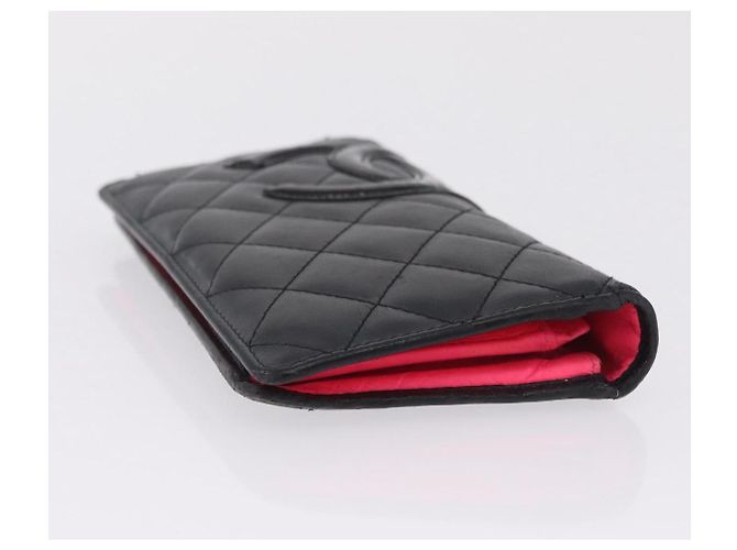 Chanel Cambon Line Cartera Larga Negra - vista 6