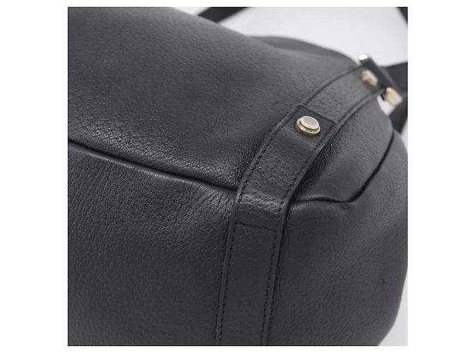 Gucci Abbey Leder Shopper Schwarz - Ansicht 10