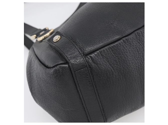 Gucci Abbey Leder Shopper Schwarz - Ansicht 11